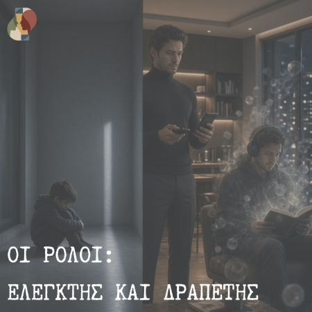 Η Ψευδαίσθηση του Ελέγχου και η Καταφυγή στη Φαντασία: Οι Ρόλοι του Ελεγκτή και του Δραπετη